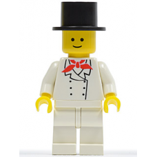 chef003 Chef - White Legs, Standard Grin, Black Top Hat 